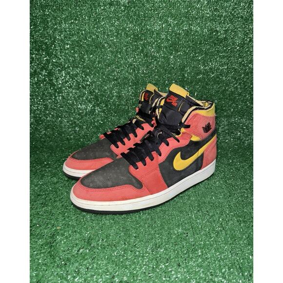 Nike Air Jordan 1 Zoom Comfort High Chile Red Men’s Size 12 CT0978-006 - Picture 3 of 9